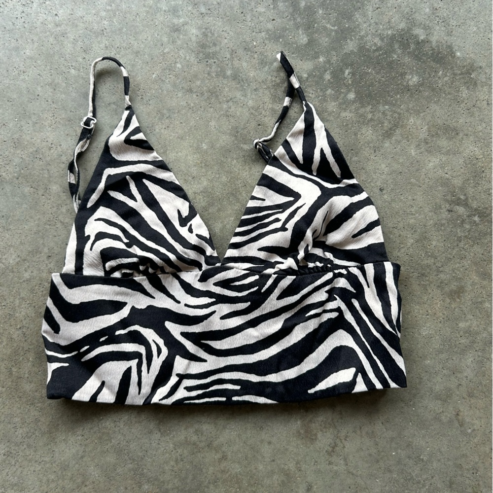 Zebra Print Zara Top